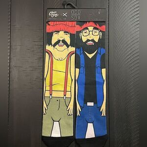 NWT! Discontinued Pattern, OddSox Cheech & Chong Fits Adults Sizes 6-13.